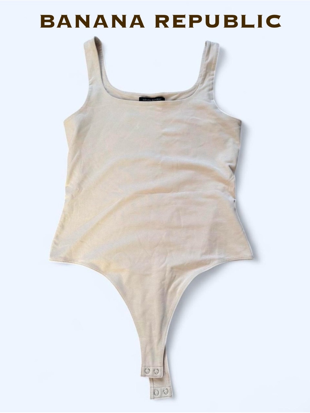 Banana Republic Soft Cream Tank Bodysuit